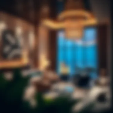 Stunning interior design showcasing modern aesthetics