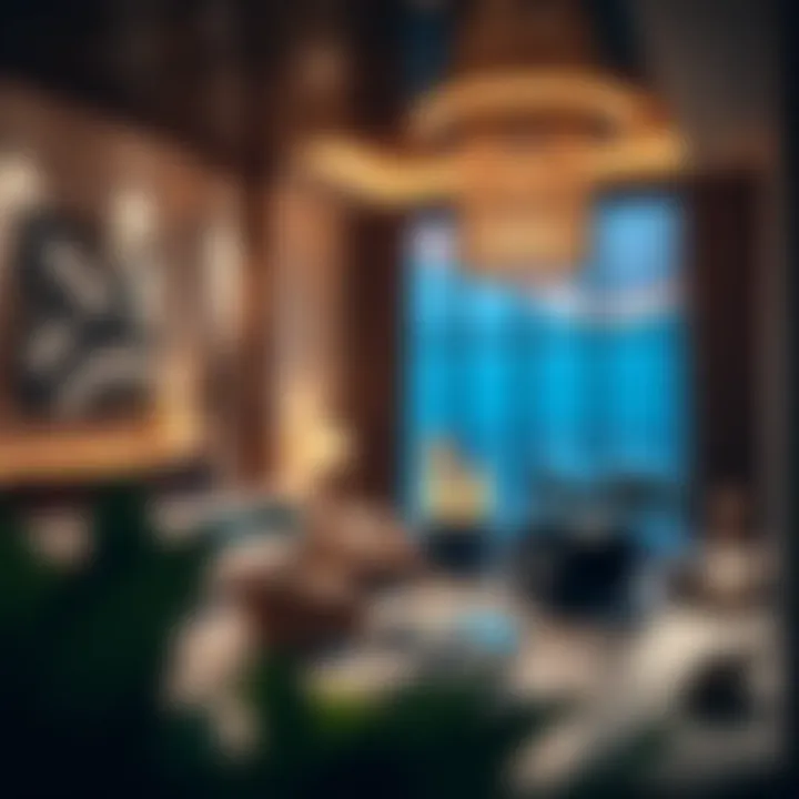 Stunning interior design showcasing modern aesthetics