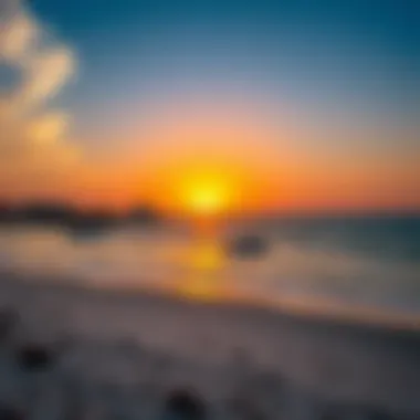 Breathtaking Sunset Views Stunning sunset over Al Bateen Ladies Beach