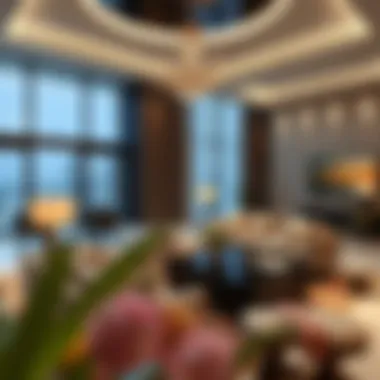 Elegant Interiors of Al Bustan Residence Elegant interior design of a living space within Al Bustan Residence.