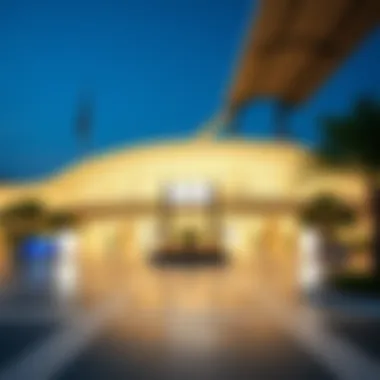 Modern architectural design of Al Khail Gate Community Centre