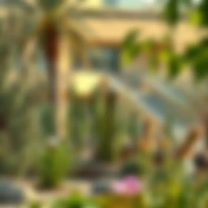 Ecological diversity represented in Al Mahatta Park's flora and fauna