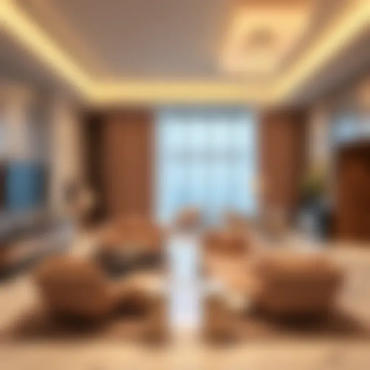 Luxurious amenities available in Al Rasheed 4 Tower, emphasizing comfort and style.