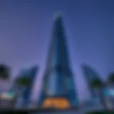 Stunning architectural view of Al Rasheed 4 Tower showcasing its sleek design.