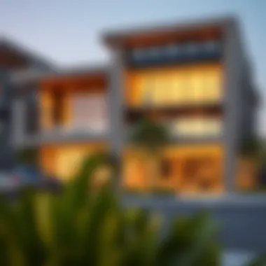 Modern architectural design of Al Wasl Village