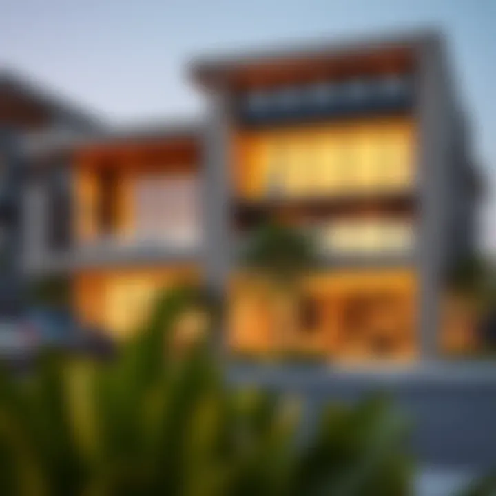 Modern architectural design of Al Wasl Village