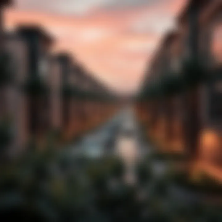 A beautifully designed residential community developed by Aldar