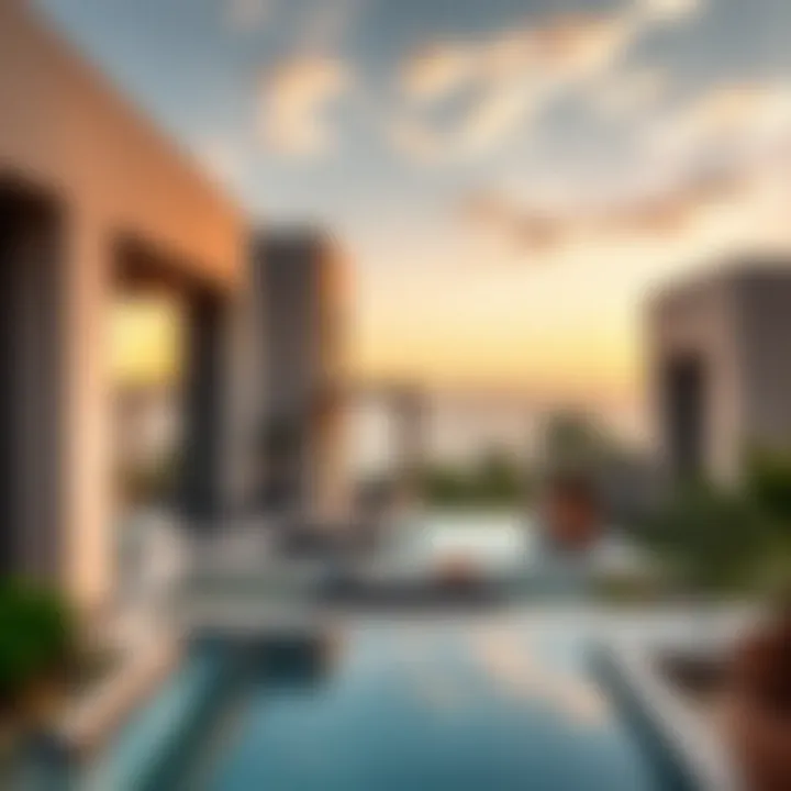 Luxurious view of Barceló Residences showcasing modern architecture