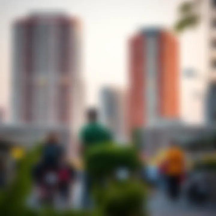 Vibrant Community Near Bloom Tower Community dynamics surrounding Bloom Tower