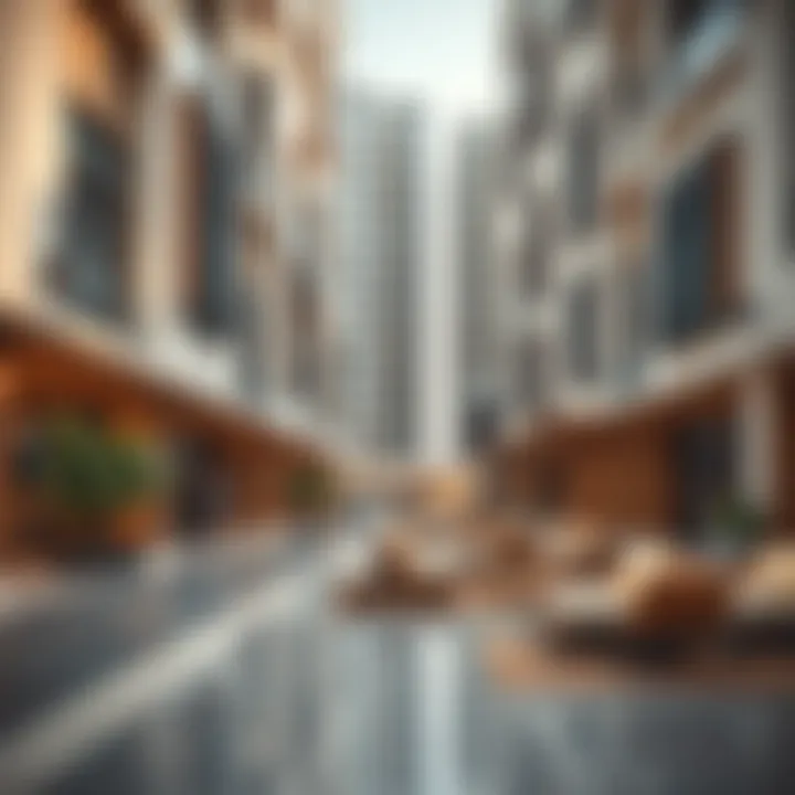 Modern Residential Properties in Centro Bur Dubai Modern residential properties in Centro Bur Dubai highlighting investment potential