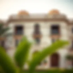 Historic architecture of Dubai showcasing classic design elements