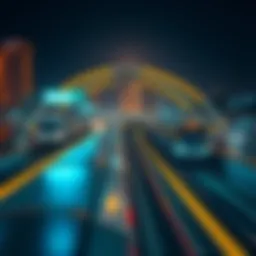 Overview of Dubai Metro lines and stations