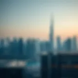 Dubai skyline showcasing modern architecture