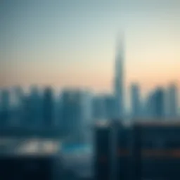 Dubai skyline showcasing modern architecture