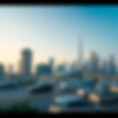 Dubai's Iconic Skyline and Master Developments Skyline of Dubai showcasing iconic developments