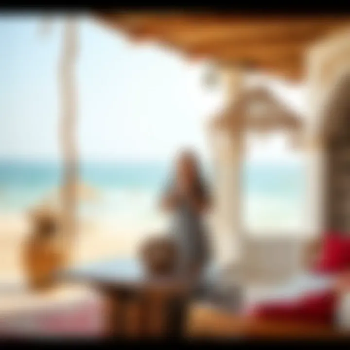 Cultural Heritage at the Beach Resorts Cultural elements showcased at a beach resort in Ras Al Khaimah