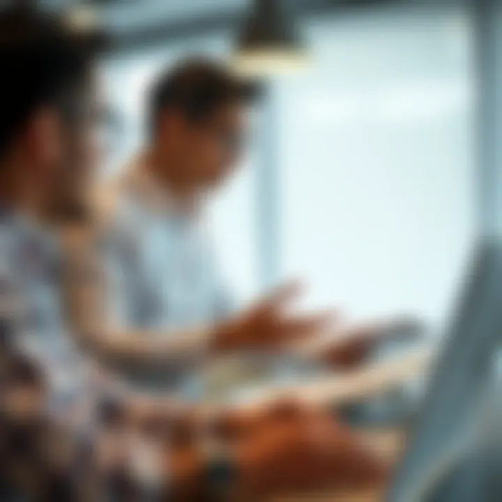 Tax consultant advising a client on investment strategies