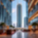 Stunning view of Coral Tower showcasing its architectural design