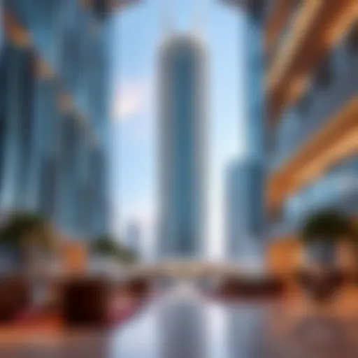 Stunning view of Coral Tower showcasing its architectural design