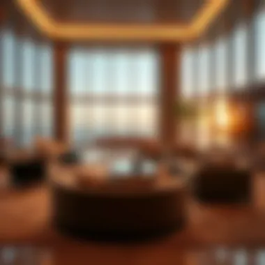 Luxurious amenities within Coral Tower's living spaces