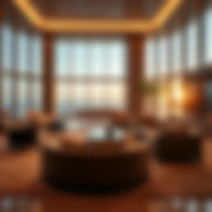 Luxurious amenities within Coral Tower's living spaces