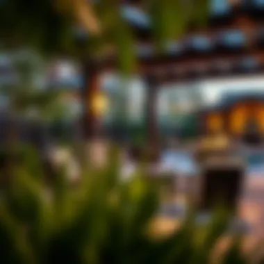 Outdoor amenities and landscape at Creekside 18