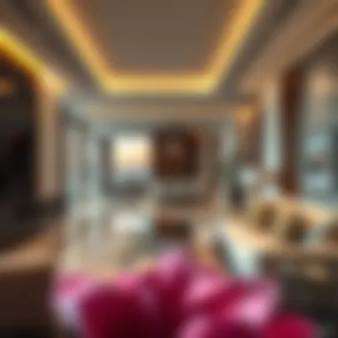 Luxurious interior of a residence in Damac Harbour reflecting modern elegance and comfort