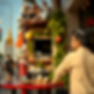 Community Life in Deira City Center Vibrant community atmosphere in Deira City Center