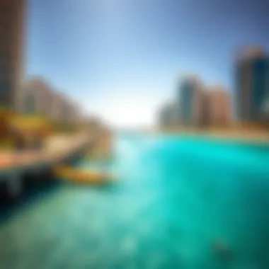 Jumeirah Beach: A Paradise by the Sea The luxurious beachfront at Jumeirah, with clear turquoise waters