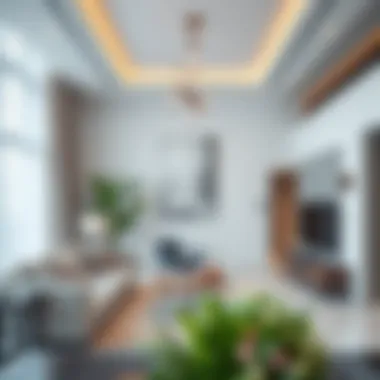 Inside a Lavish Dubai Apartment Luxurious apartment interior with modern design