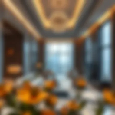 Interior shot of Dunya Tower featuring luxurious living spaces and modern amenities