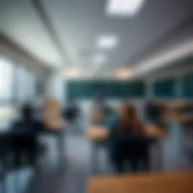 Modern Classroom Environment in Dubai Modern classroom environment reflecting state-of-the-art teaching methodologies.