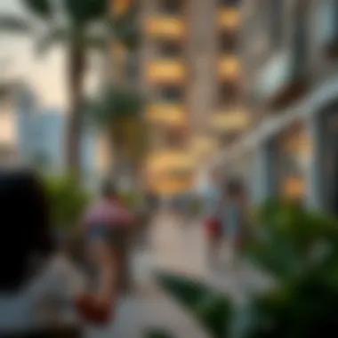 Vibrant community life in Emaar neighborhoods