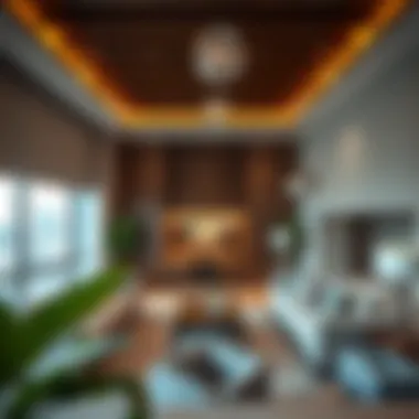 Luxurious 2BHK apartment interior in Dubai