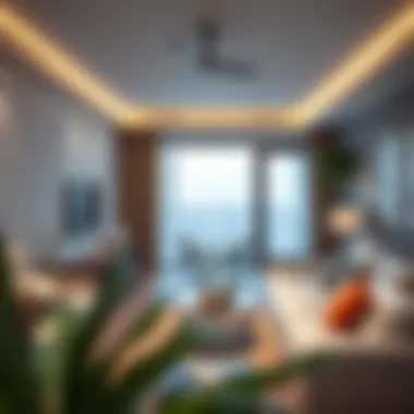 Modern amenities in a 2BHK rental unit