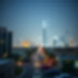 Stunning skyline view of Al Karama