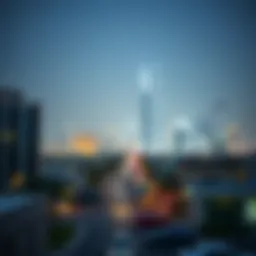 Stunning skyline view of Al Karama