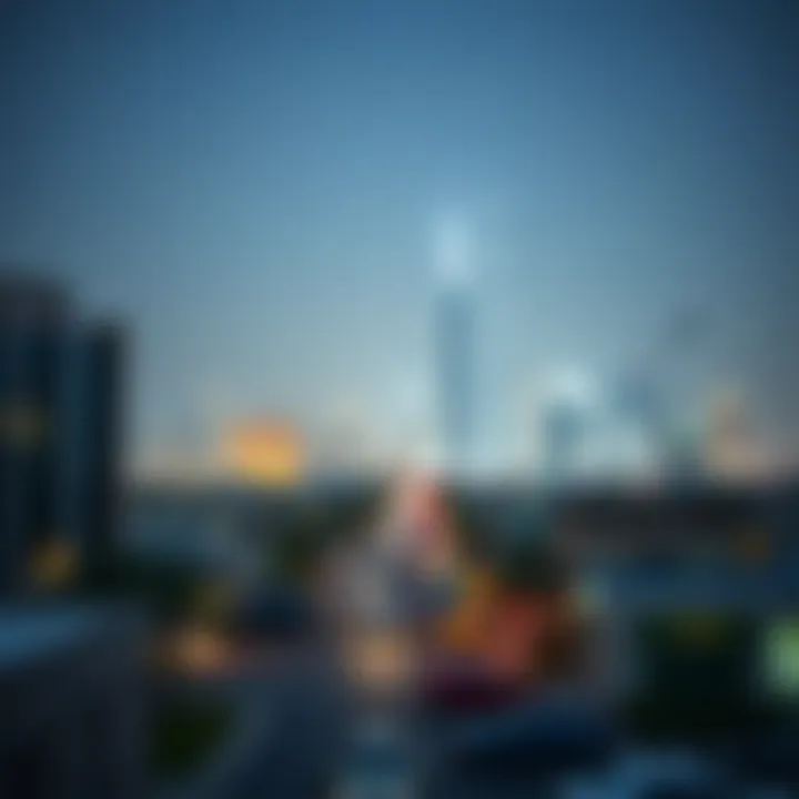 Stunning skyline view of Al Karama