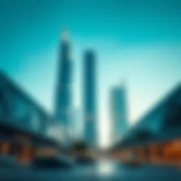 Modern architectural design of Al Manara Tower