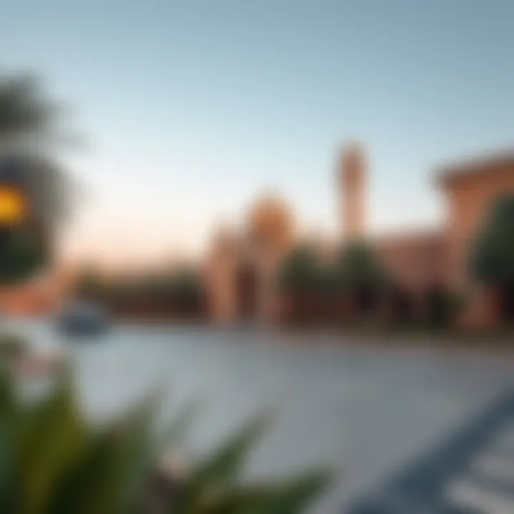 Cultural landmarks in Al Markaziyah West reflecting heritage and modernization