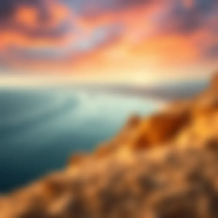 Tranquil coastal landscape of Al Nabat