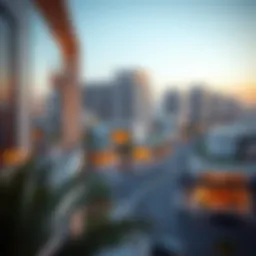 Panoramic view of Al Nahda 2 showcasing modern architecture