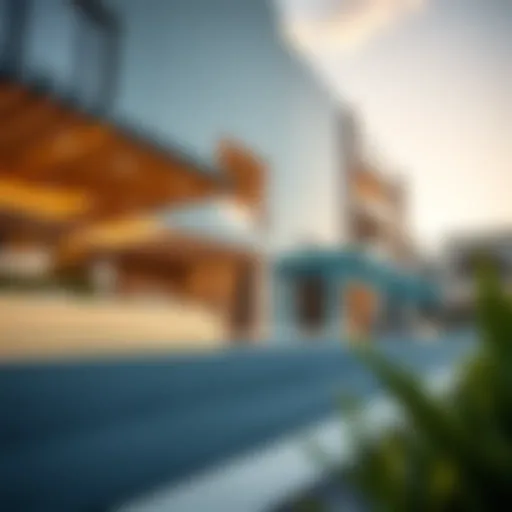 Architectural design of Al Qusais 5