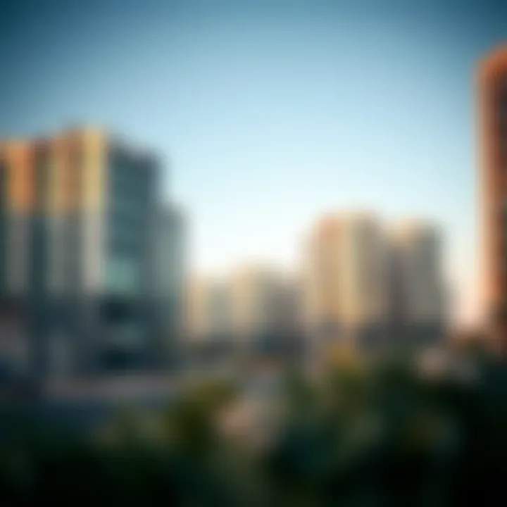 Modern residential buildings in Al Qusais 5