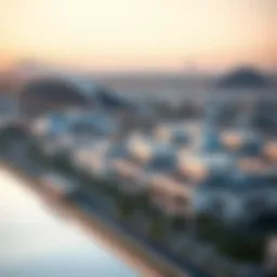 Stunning skyline of Al Ruwayyah showcasing modern architecture