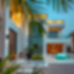 Luxurious villa exterior in Al Twar