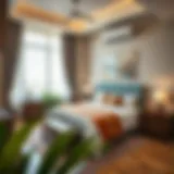 Cozy bedroom space in Deira