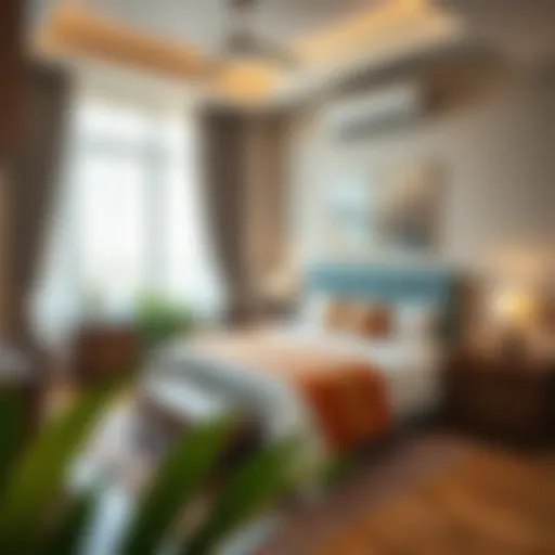 Cozy bedroom space in Deira