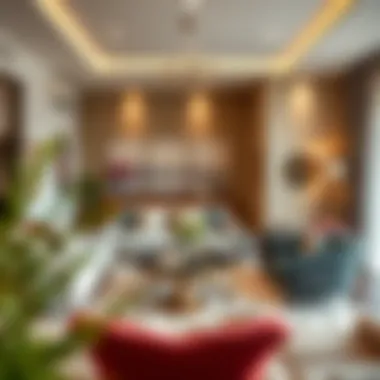 Cozy living area in a BNBME holiday home with elegant decor