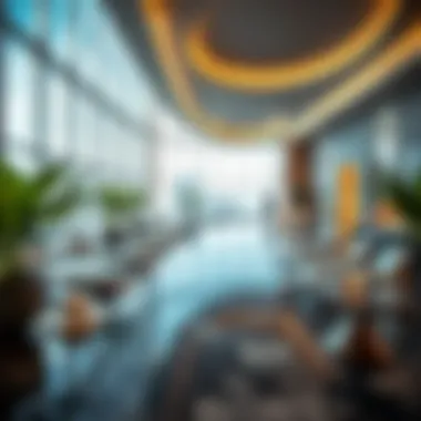 Luxurious amenities offered at Crescent Tower